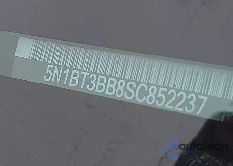 2025 Nissan Rogue Sv Intelligent Awd from USA, damaged, VIN 5N1BT3BB8SC852237